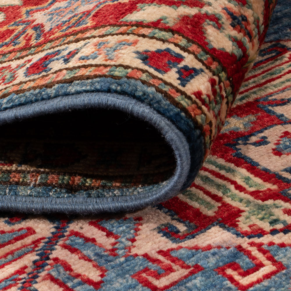 Tappeto corsia Tappeto Ziegler - Kazak - 240 x 75 cm - blu