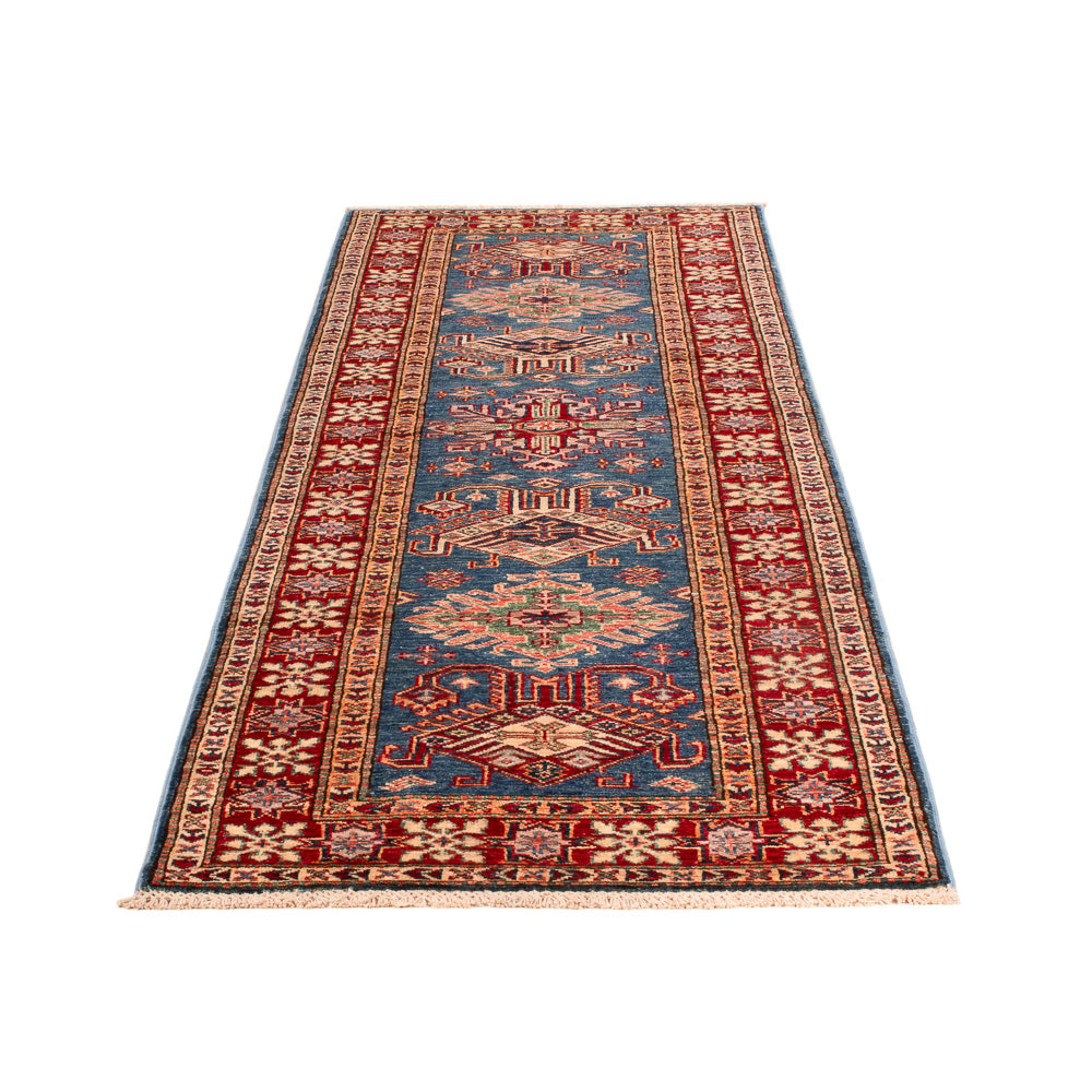 Tappeto corsia Tappeto Ziegler - Kazak - 240 x 75 cm - blu