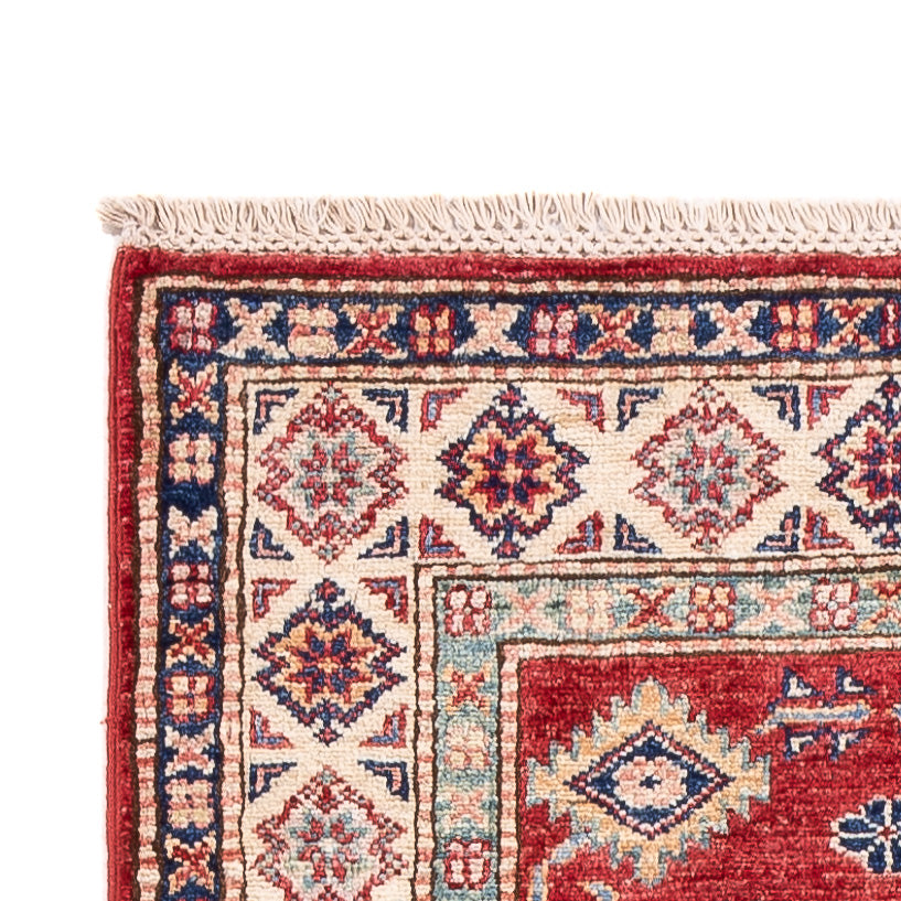 Tappeto corsia Tappeto Ziegler - Kazak - 238 x 75 cm - rosso