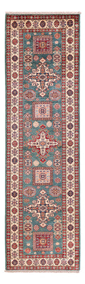 Tappeto corsia Tappeto Ziegler - Kazak - 253 x 79 cm - verde scuro