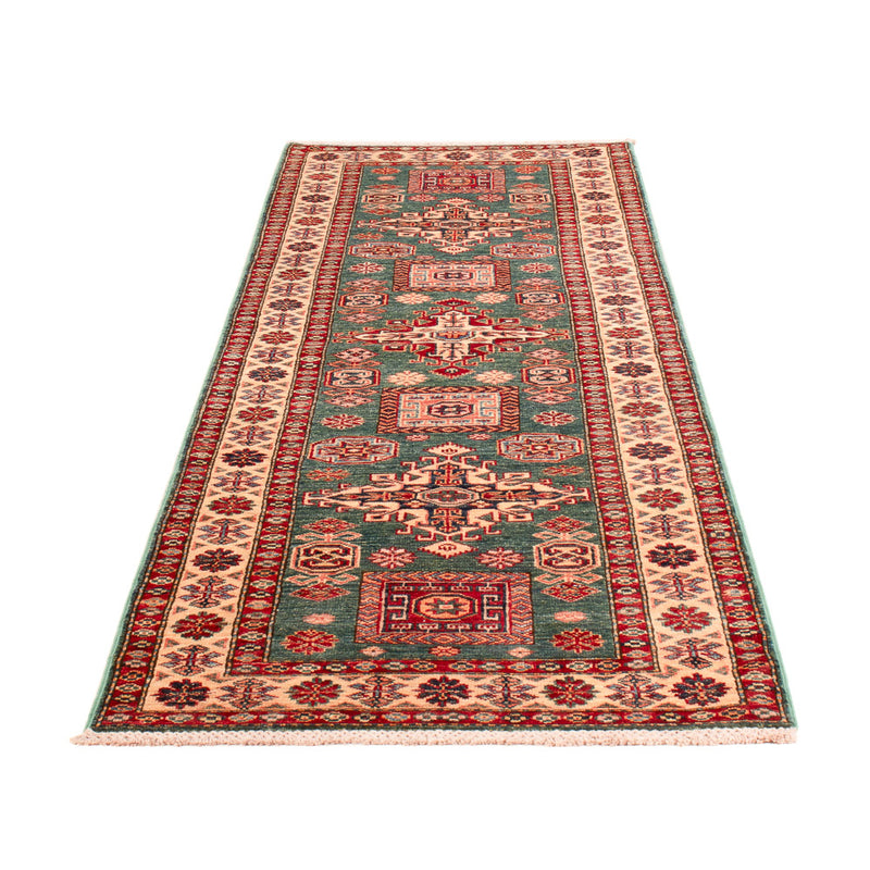 Tappeto corsia Tappeto Ziegler - Kazak - 253 x 79 cm - verde scuro