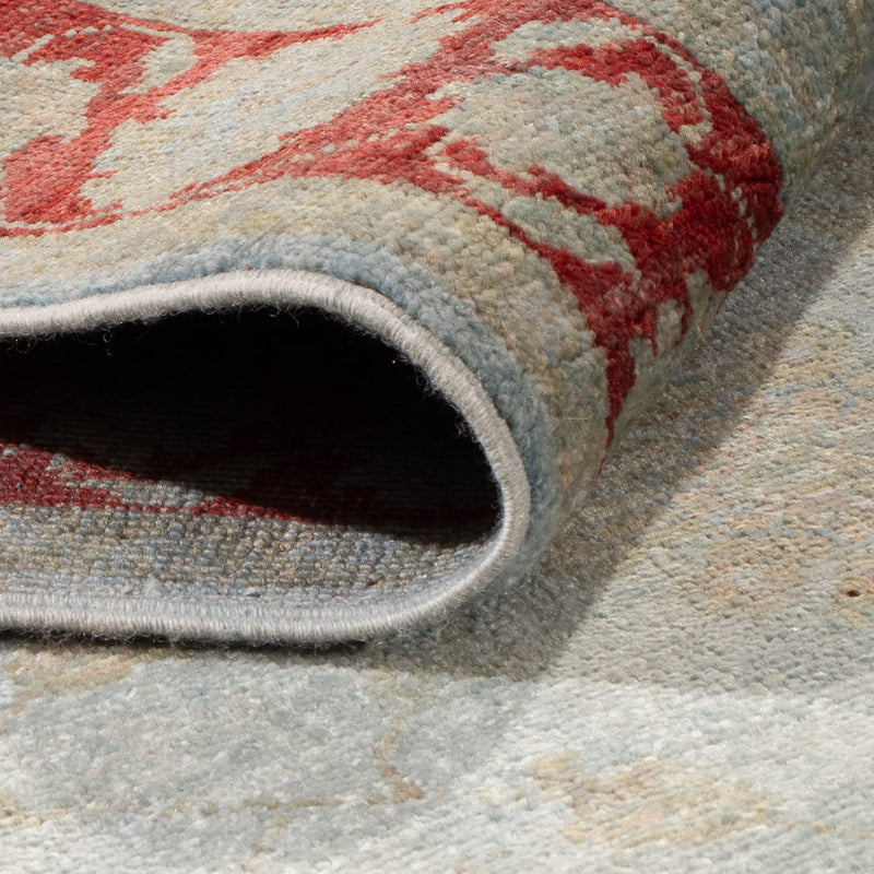 Tappeto corsia Tappeto Ziegler - Moderno - 303 x 89 cm - blu chiaro