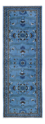 Tappeto corsia Tappeto Ziegler - Moderno - 245 x 80 cm - blu