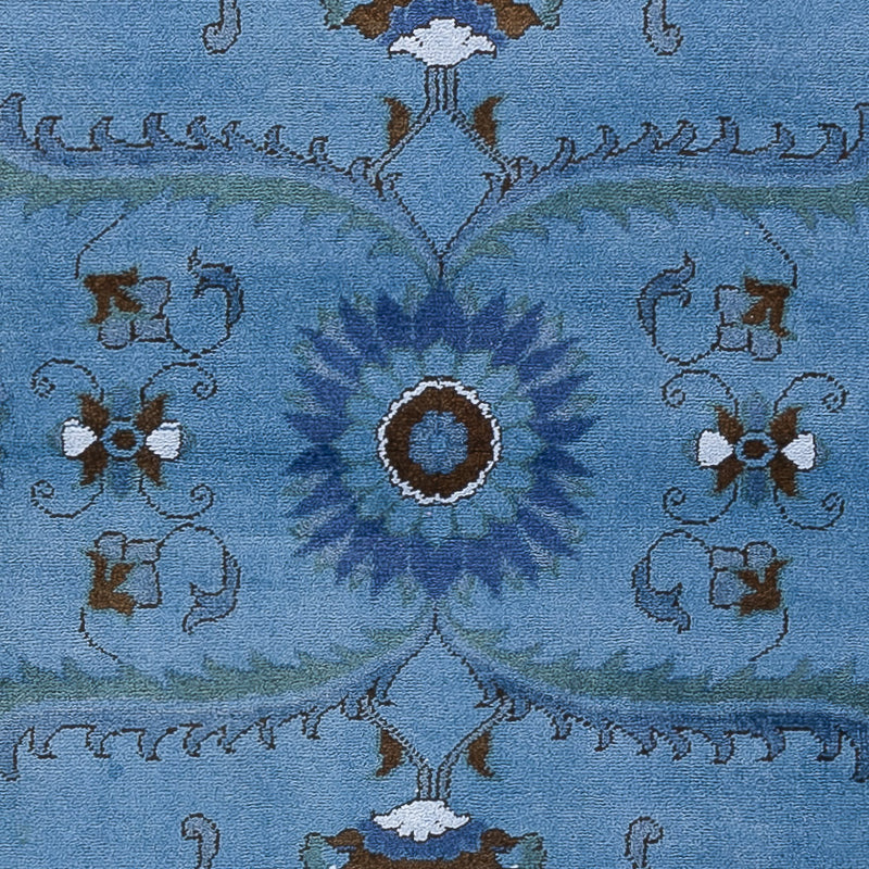 Tappeto corsia Tappeto Ziegler - Moderno - 245 x 80 cm - blu