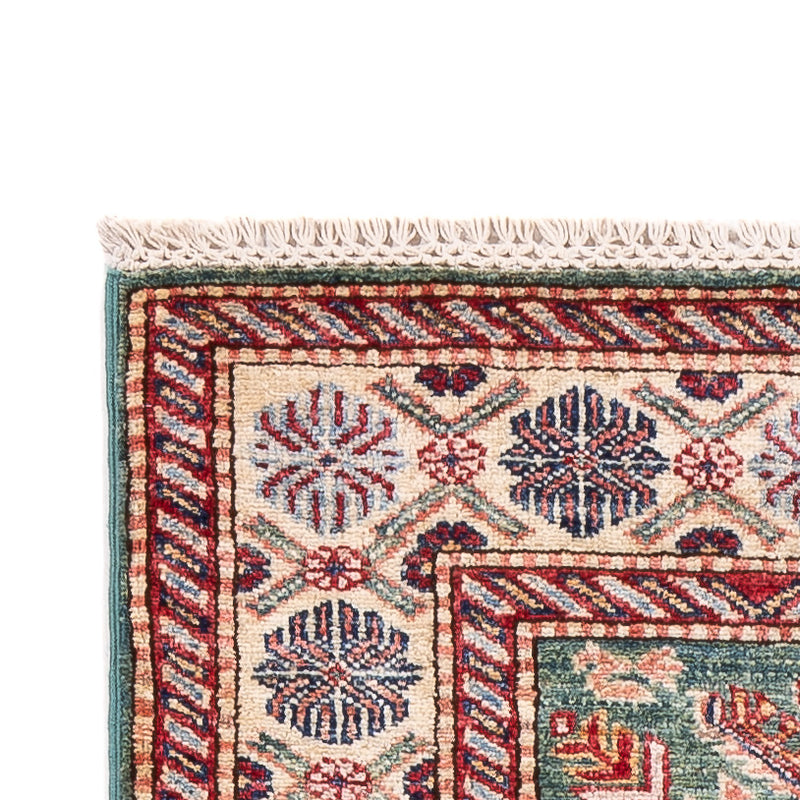 Tappeto corsia Tappeto Ziegler - Kazak - 248 x 75 cm - verde scuro