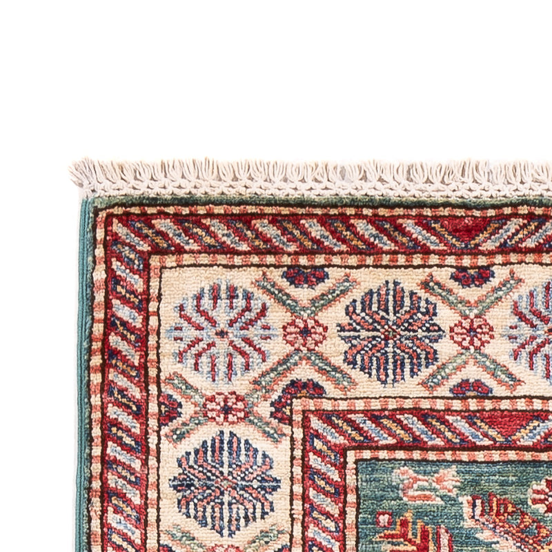 Tappeto corsia Tappeto Ziegler - Kazak - 248 x 73 cm - verde scuro