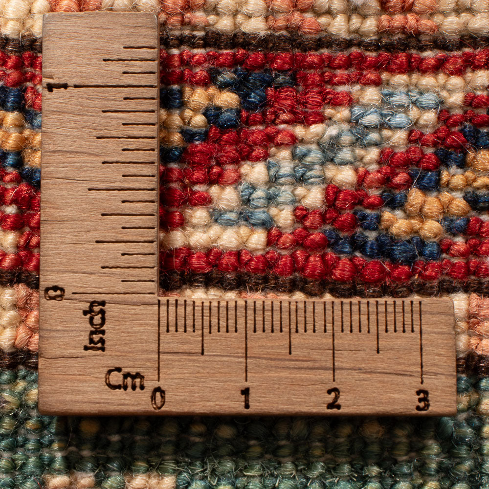 Tappeto corsia Tappeto Ziegler - Kazak - 248 x 73 cm - verde scuro