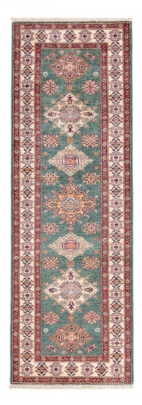 Tappeto corsia Tappeto Ziegler - Kazak - 242 x 78 cm - verde