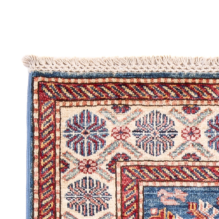 Tappeto corsia Tappeto Ziegler - Kazak - 246 x 75 cm - blu