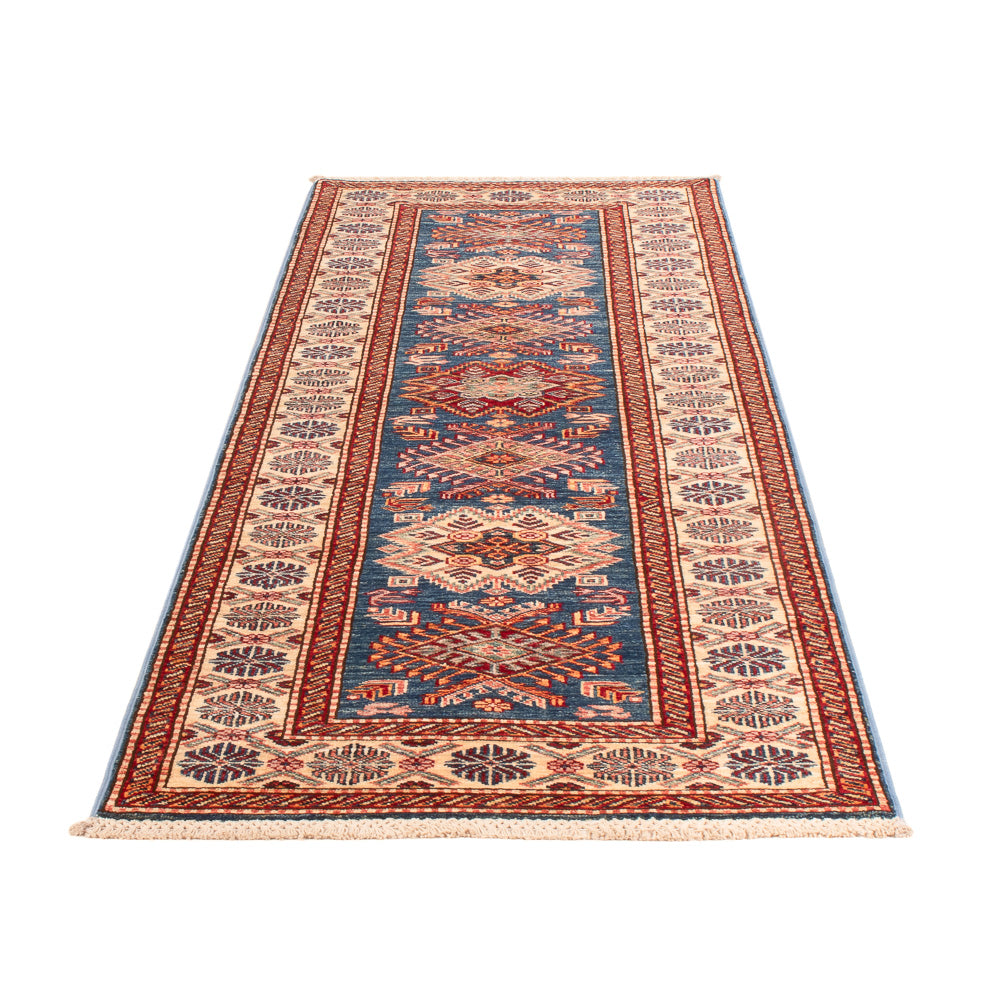 Tappeto corsia Tappeto Ziegler - Kazak - 246 x 75 cm - blu