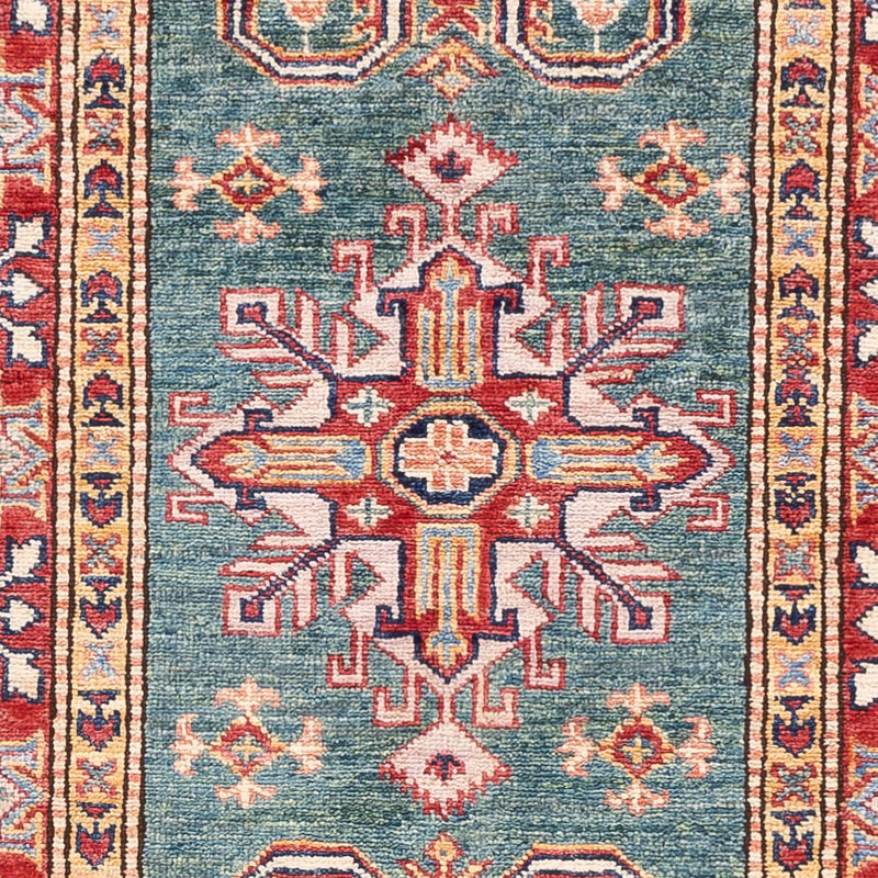Tappeto corsia Tappeto Ziegler - Kazak - 256 x 74 cm - verde