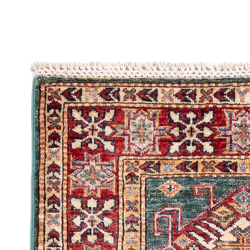 Tappeto corsia Tappeto Ziegler - Kazak - 256 x 74 cm - verde
