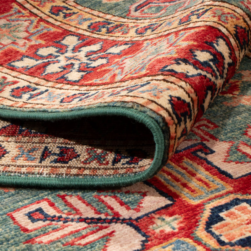 Tappeto corsia Tappeto Ziegler - Kazak - 256 x 74 cm - verde