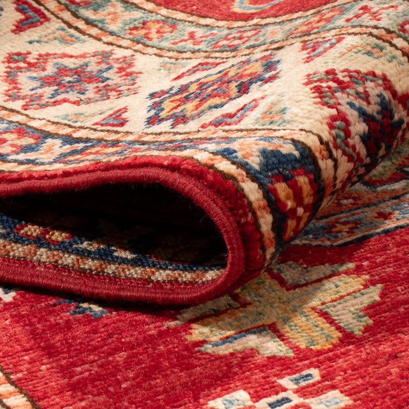 Tappeto corsia Tappeto Ziegler - Kazak - 301 x 79 cm - rosso
