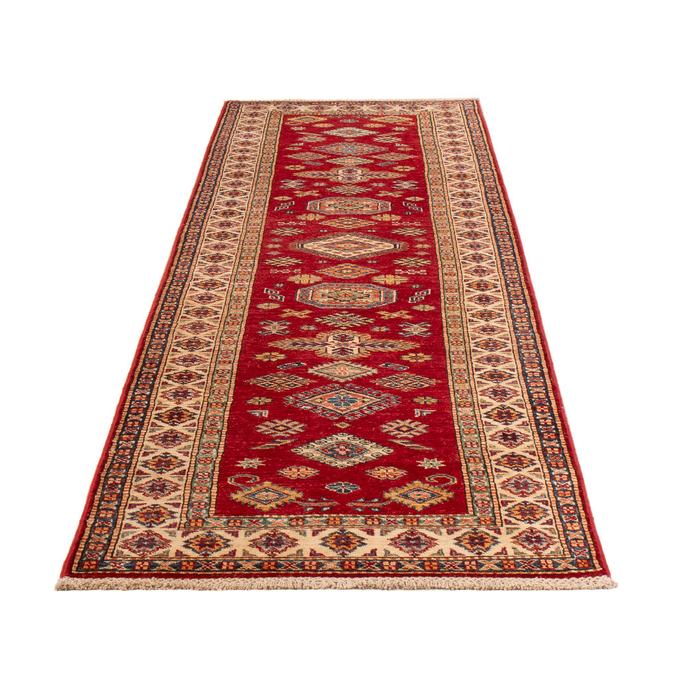 Tappeto corsia Tappeto Ziegler - Kazak - 301 x 79 cm - rosso