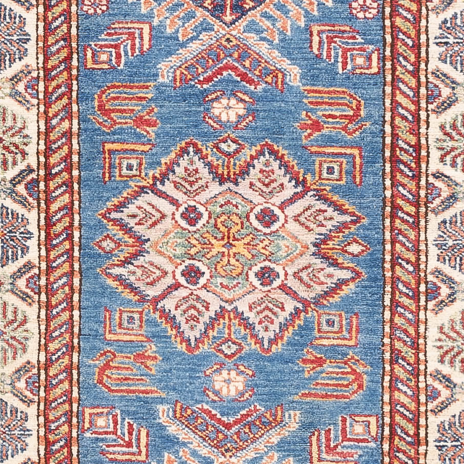 Tappeto corsia Tappeto Ziegler - Kazak - 287 x 78 cm - blu