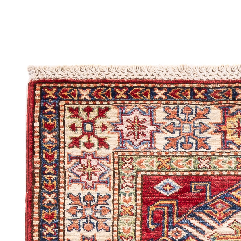 Tappeto corsia Tappeto Ziegler - Kazak - 250 x 76 cm - rosso