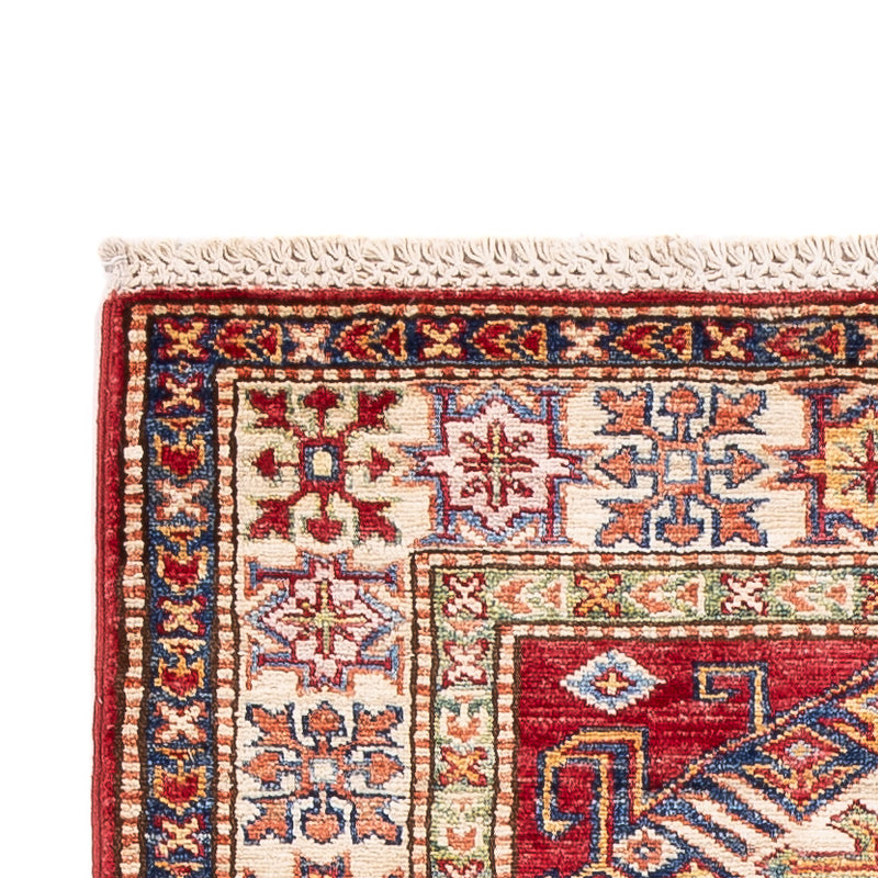 Tappeto corsia Tappeto Ziegler - Kazak - 250 x 76 cm - rosso
