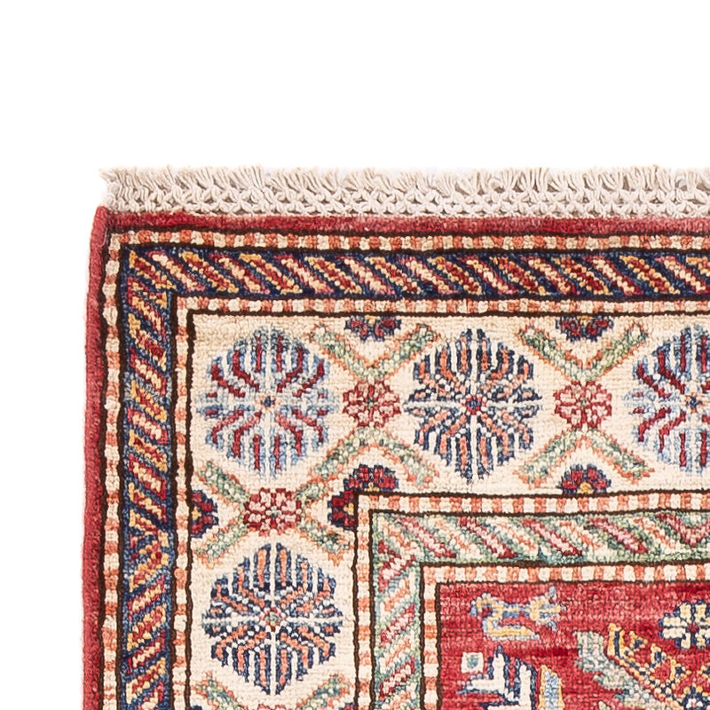Tappeto corsia Tappeto Ziegler - Kazak - 263 x 76 cm - rosso