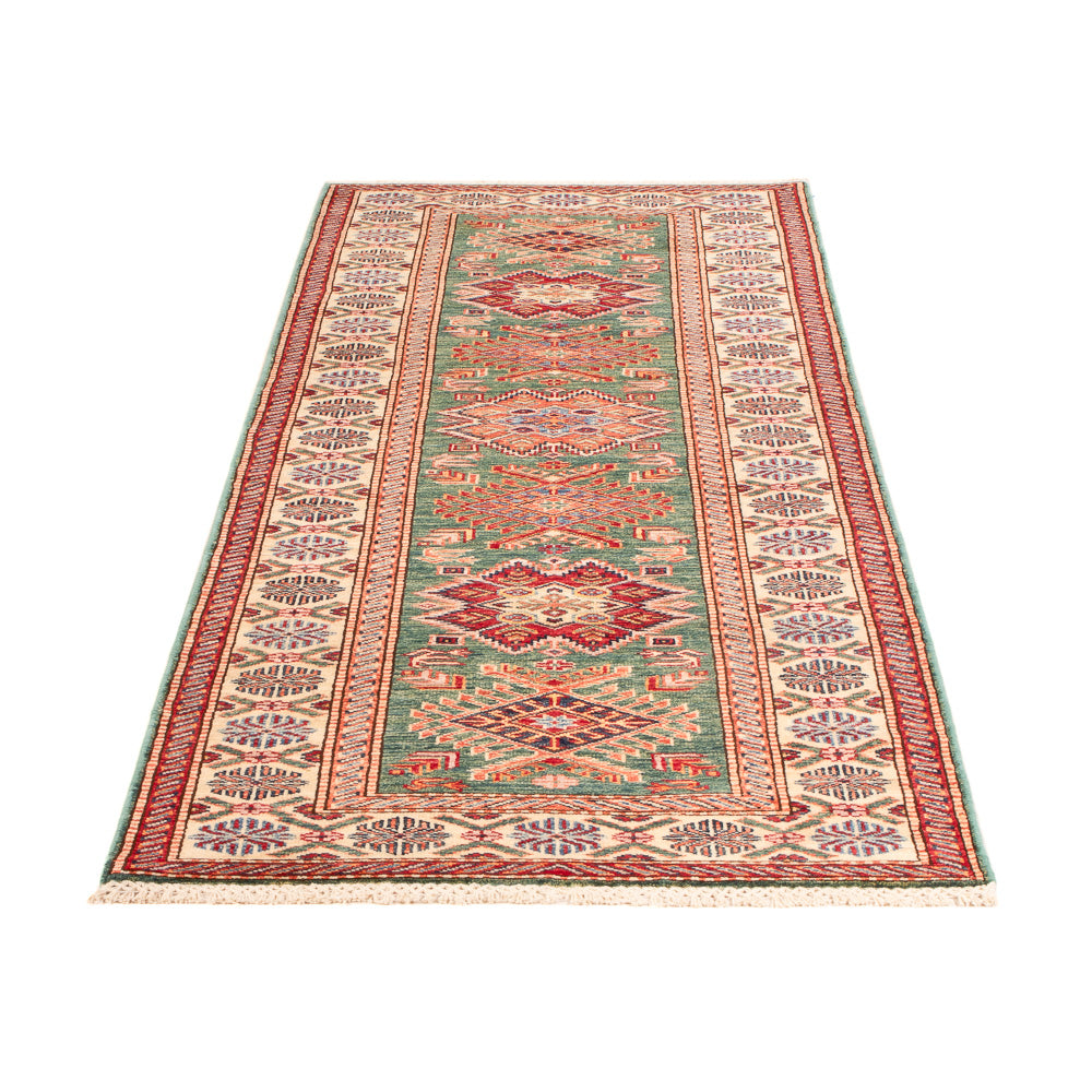 Tappeto corsia Tappeto Ziegler - Kazak - 244 x 75 cm - verde chiaro