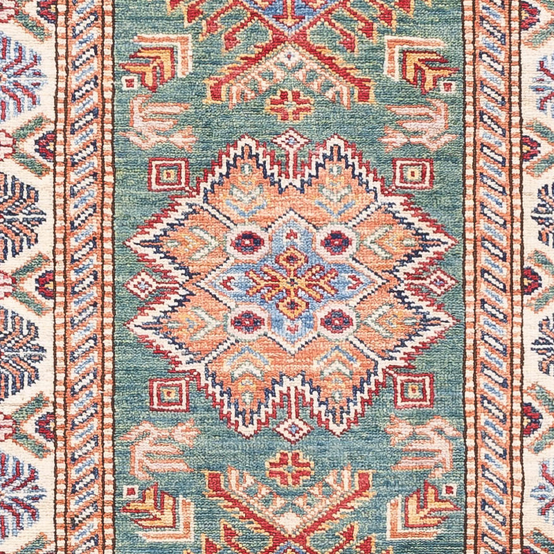 Tappeto corsia Tappeto Ziegler - Kazak - 243 x 72 cm - verde chiaro