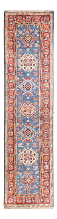 Tappeto corsia Tappeto Ziegler - Kazak - 307 x 83 cm - blu