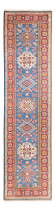 Tappeto corsia Tappeto Ziegler - Kazak - 307 x 83 cm - blu