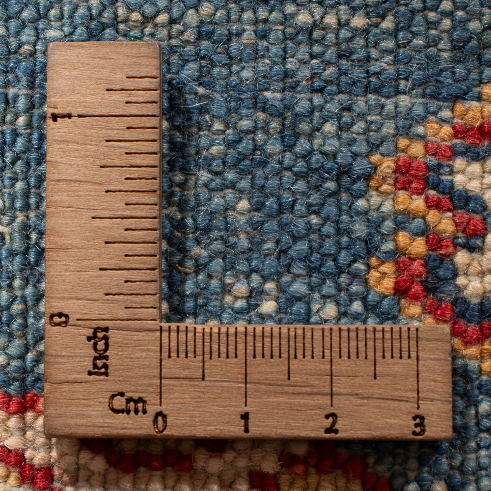 Tappeto corsia Tappeto Ziegler - Kazak - 254 x 77 cm - blu