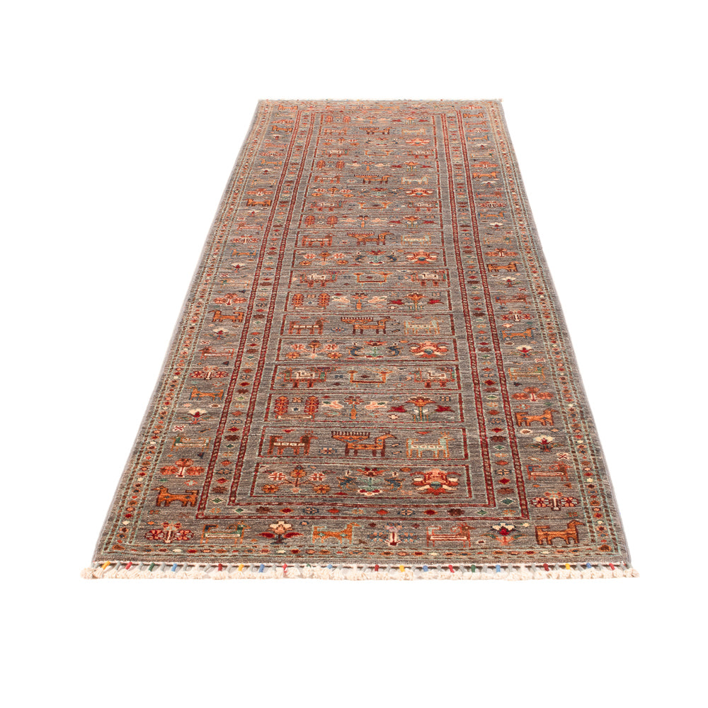 Tappeto corsia Tappeto Ziegler - Ariana - 312 x 83 cm - cammello scuro