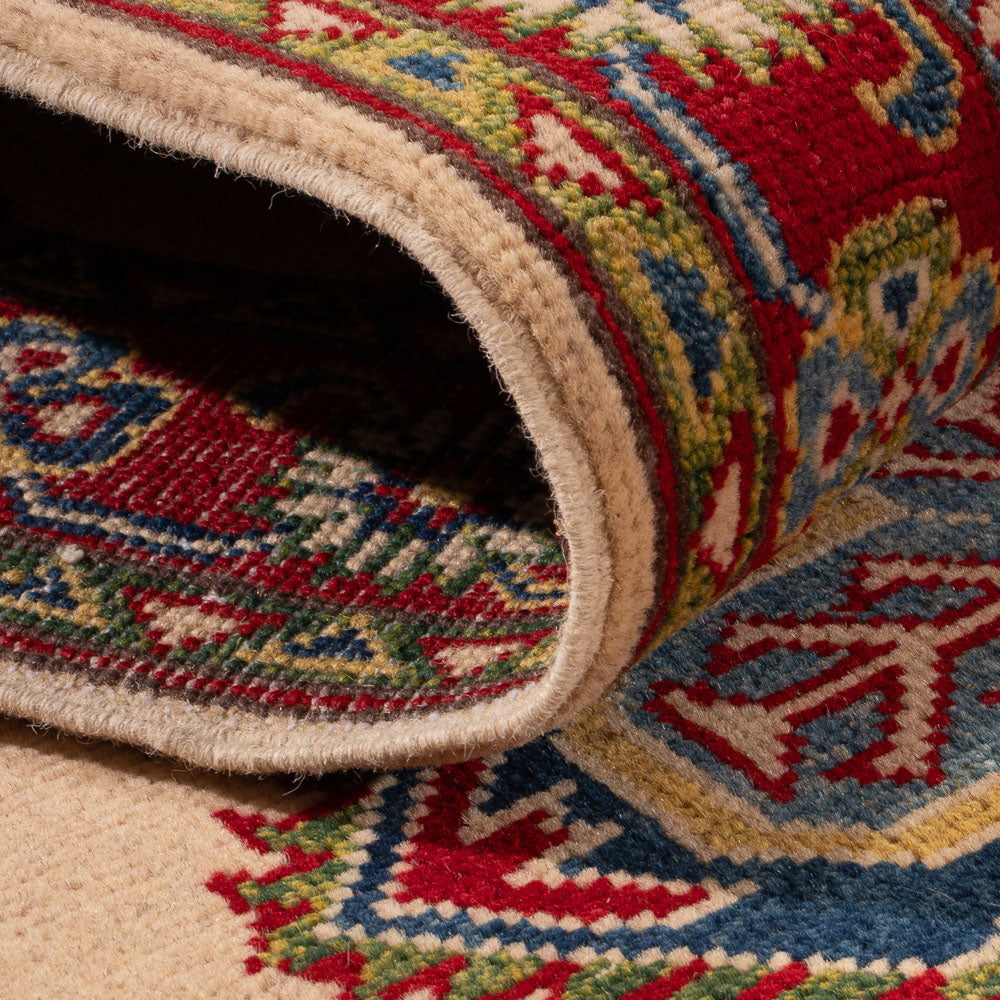 Tappeto corsia Tappeto Ziegler - Kazak - 298 x 77 cm - multicolore