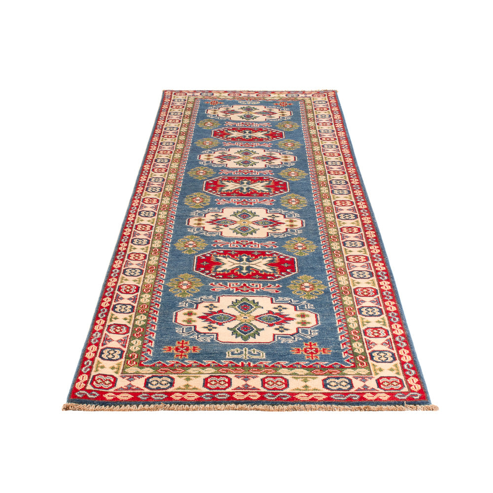 Tappeto corsia Tappeto Ziegler - Kazak - 281 x 80 cm - blu
