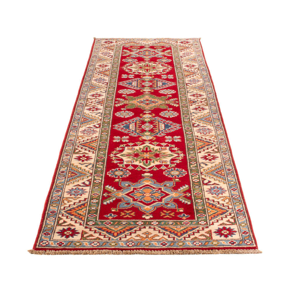 Tappeto corsia Tappeto Ziegler - Kazak - 293 x 76 cm - rosso