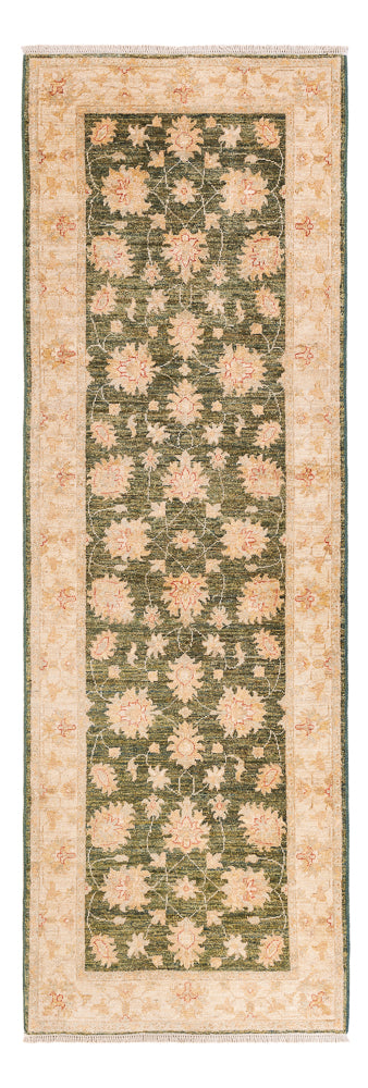 Tappeto corsia Tappeto Ziegler - 246 x 82 cm - verde oliva