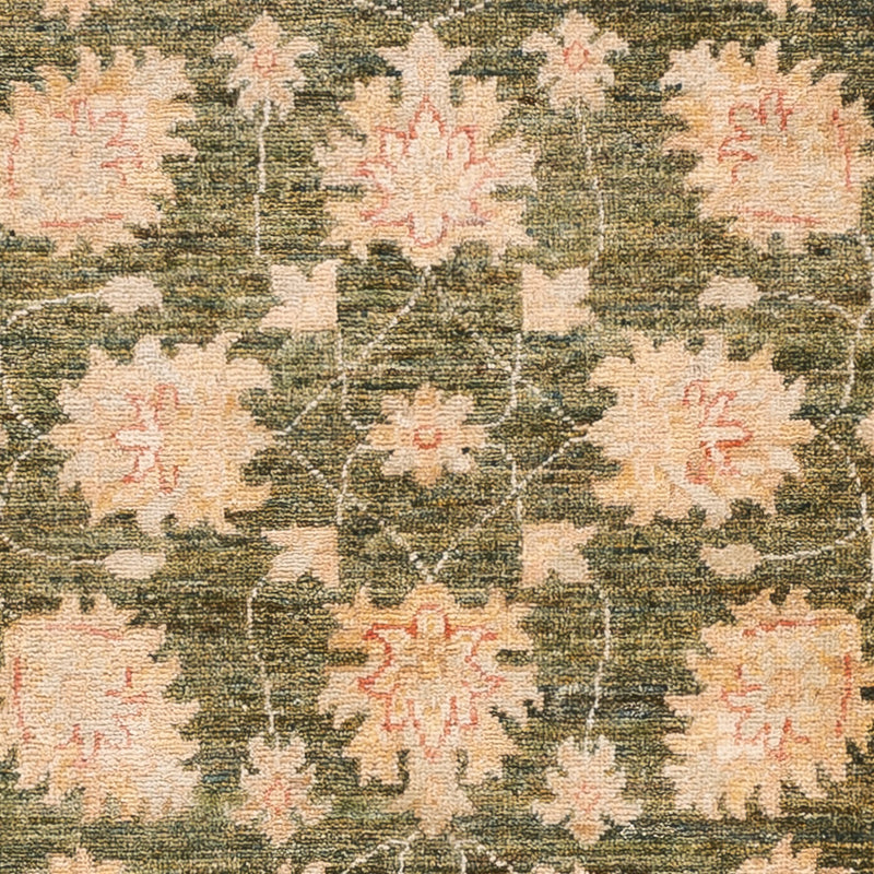 Tappeto corsia Tappeto Ziegler - 246 x 82 cm - verde oliva