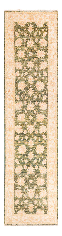 Tappeto corsia Tappeto Ziegler - 295 x 80 cm - verde oliva