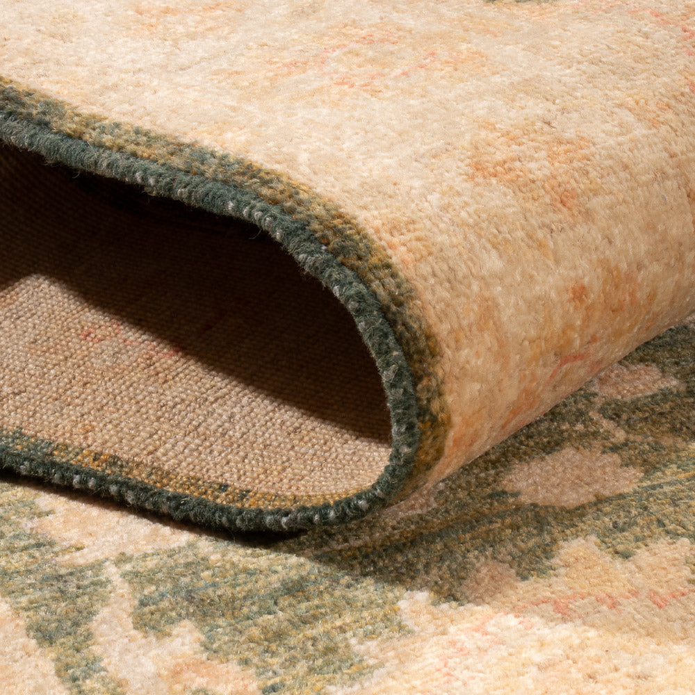 Tappeto corsia Tappeto Ziegler - 297 x 85 cm - verde oliva