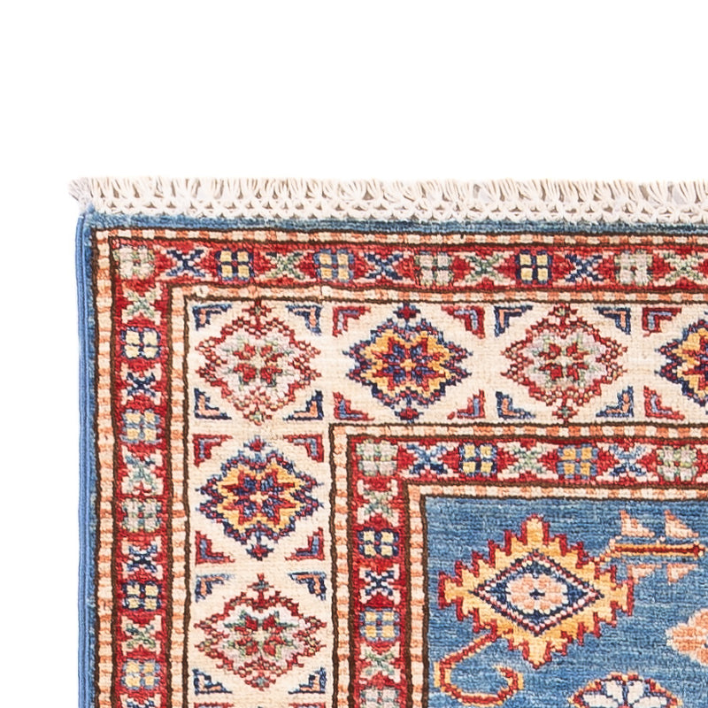 Tappeto corsia Tappeto Ziegler - Kazak - 256 x 74 cm - blu