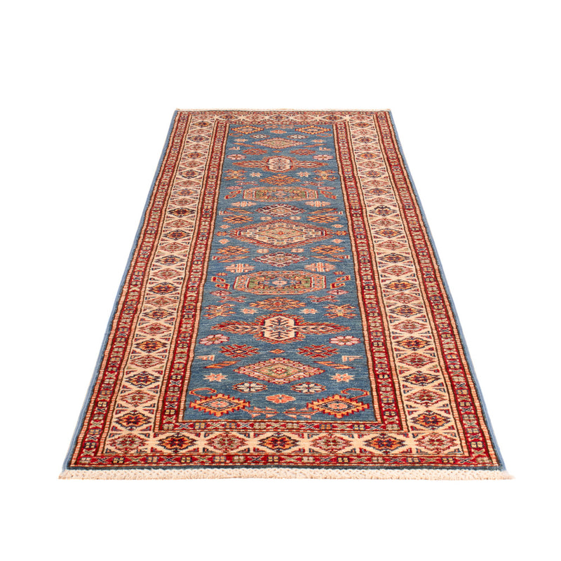 Tappeto corsia Tappeto Ziegler - Kazak - 256 x 74 cm - blu