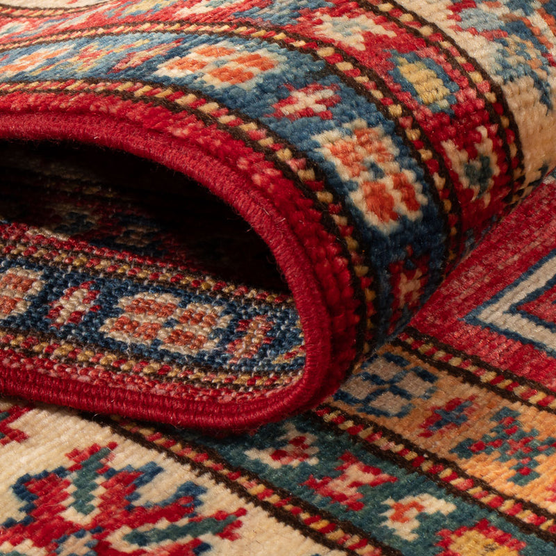 Tappeto corsia Tappeto Ziegler - Kazak - 294 x 71 cm - rosso