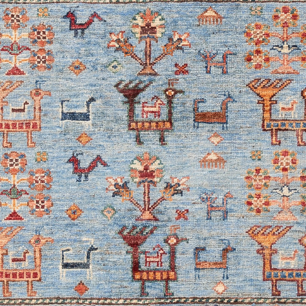 Tappeto Ziegler - Ariana - 154 x 104 cm - blu chiaro