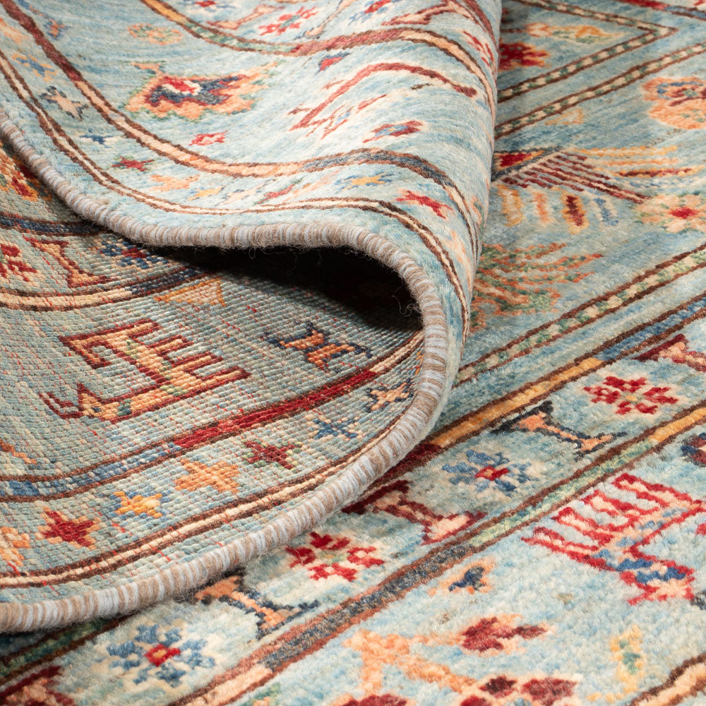 Tappeto Ziegler - Ariana - 150 x 102 cm - blu chiaro