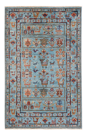 Tappeto Ziegler - Ariana - 163 x 100 cm - blu chiaro