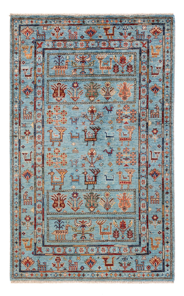 Tappeto Ziegler - Ariana - 154 x 99 cm - blu chiaro