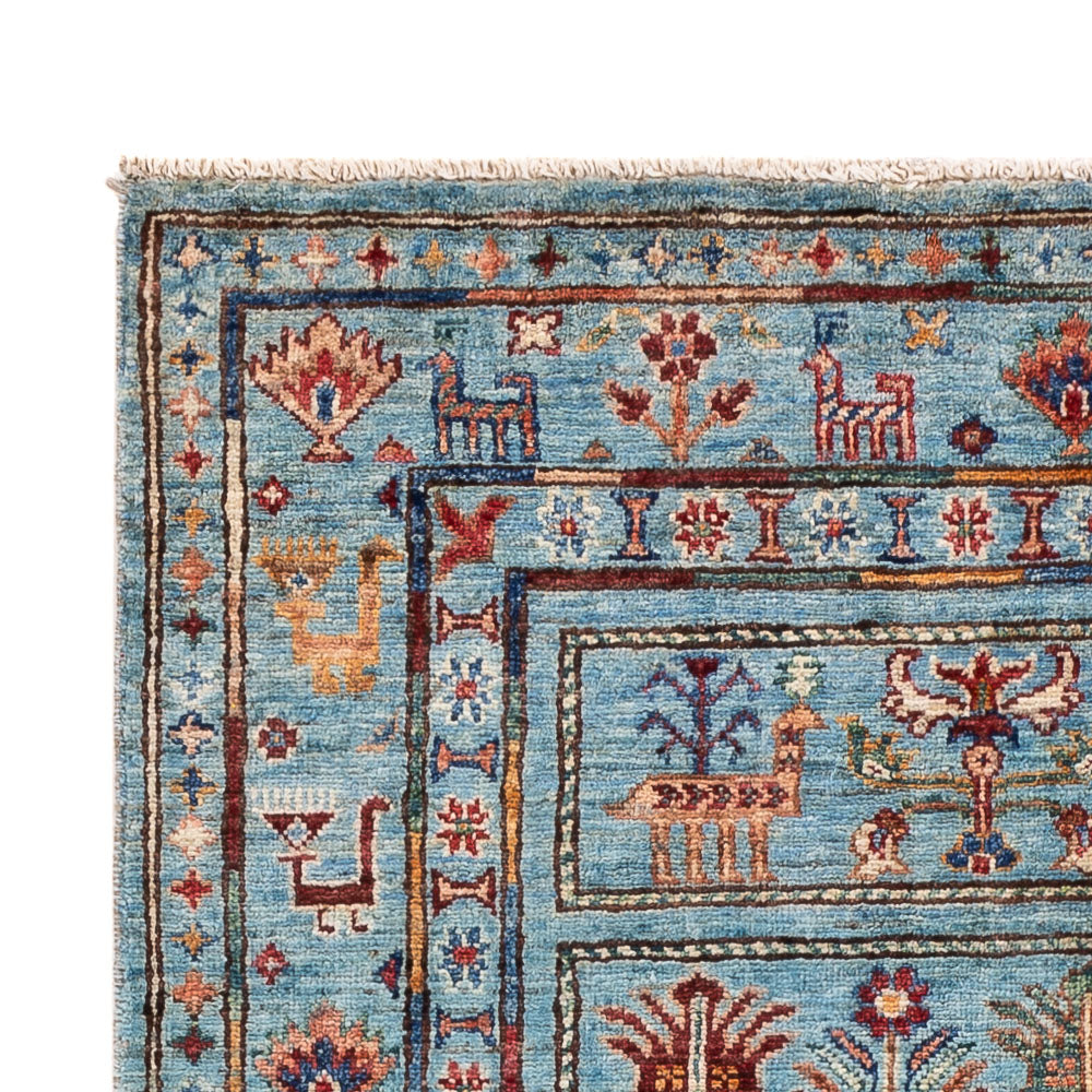 Tappeto Ziegler - Ariana - 154 x 99 cm - blu chiaro