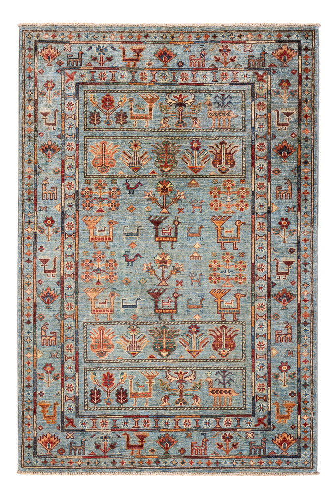 Tappeto Ziegler - Ariana - 153 x 105 cm - blu chiaro