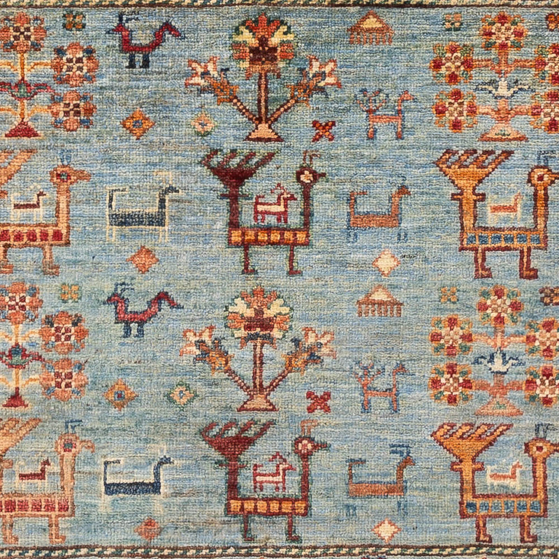 Tappeto Ziegler - Ariana - 153 x 105 cm - blu chiaro