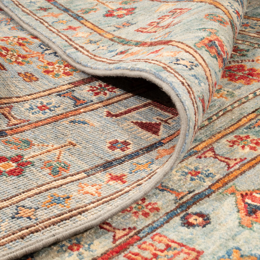 Tappeto Ziegler - Ariana - 153 x 105 cm - blu chiaro