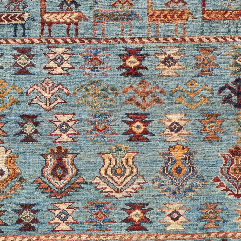 Tappeto Ziegler - Ariana - 149 x 103 cm - blu chiaro