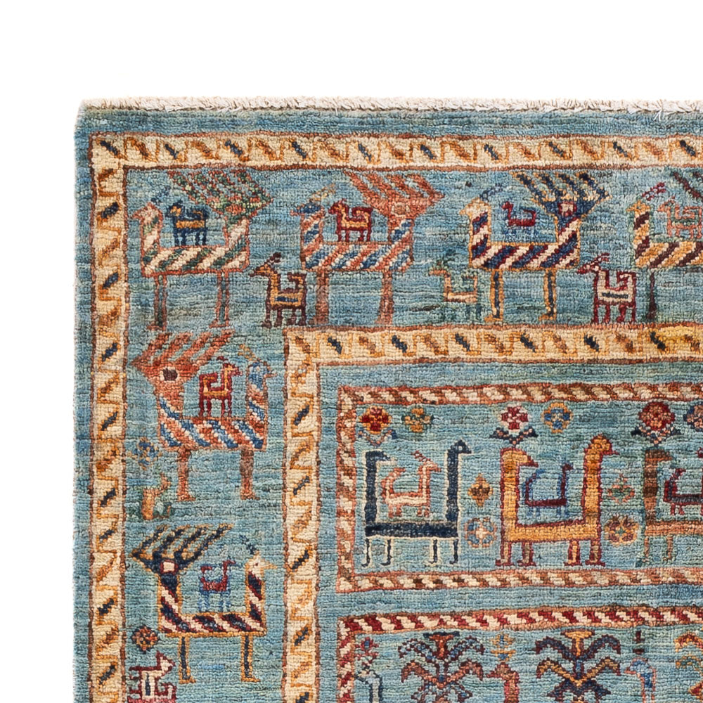 Tappeto Ziegler - Ariana - 149 x 103 cm - blu chiaro