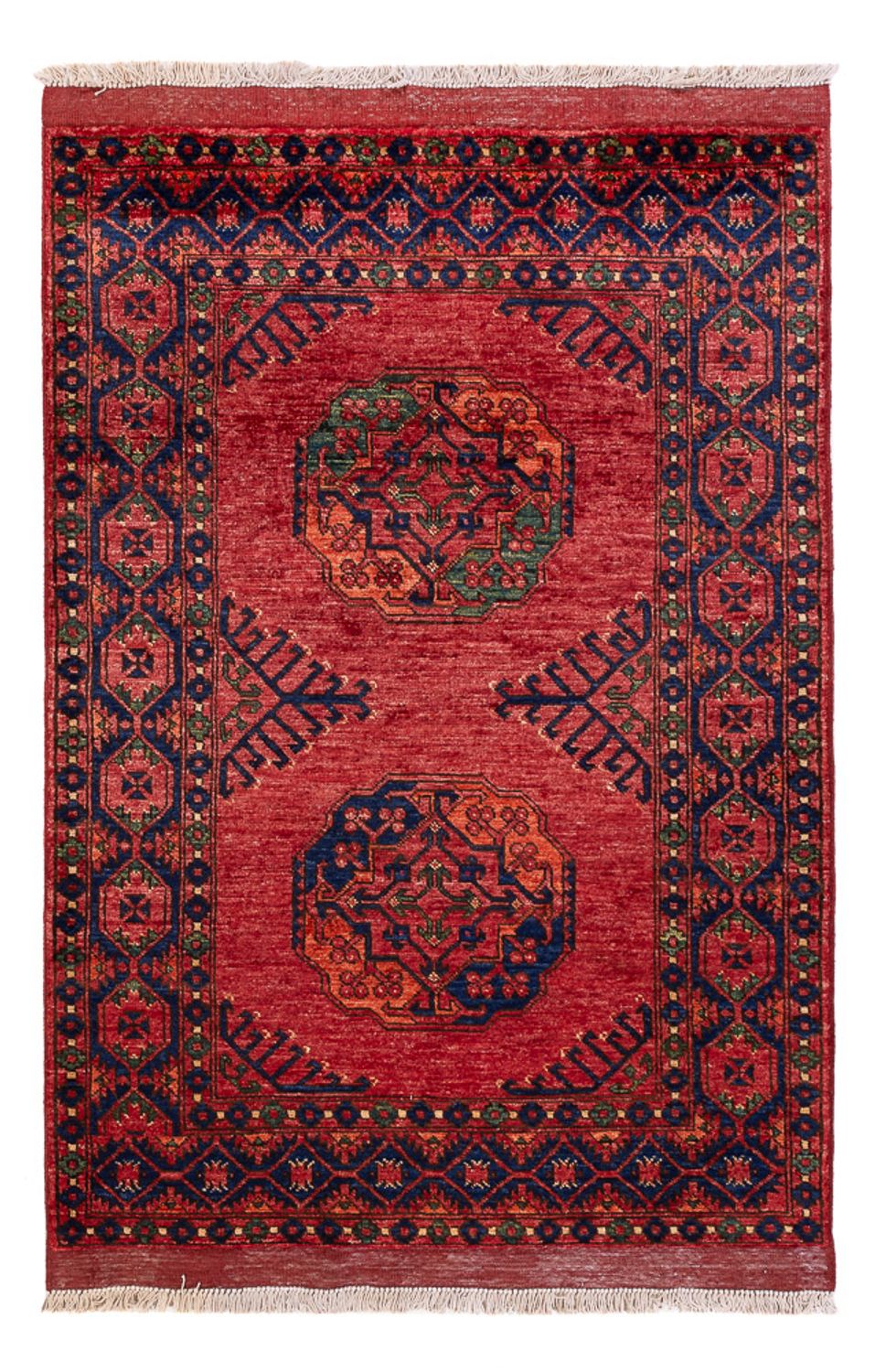 Tappeto afgano - 152 x 105 cm - rosso